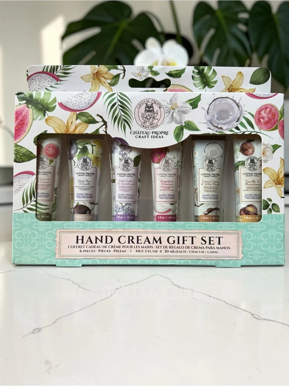 Chateau Propre 6-Piece Hand Cream Gift Set NIB